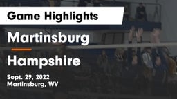 Martinsburg  vs Hampshire  Game Highlights - Sept. 29, 2022
