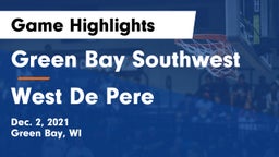 Green Bay Southwest  vs West De Pere  Game Highlights - Dec. 2, 2021