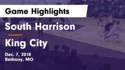 South Harrison  vs King City  Game Highlights - Dec. 7, 2018