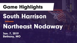 South Harrison  vs Northeast Nodaway Game Highlights - Jan. 7, 2019