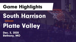 South Harrison  vs Platte Valley  Game Highlights - Dec. 3, 2020
