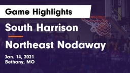 South Harrison  vs Northeast Nodaway Game Highlights - Jan. 14, 2021