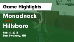 Monadnock  vs Hillsboro Game Highlights - Feb. 6, 2018