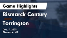 Bismarck Century  vs Torrington  Game Highlights - Dec. 7, 2023