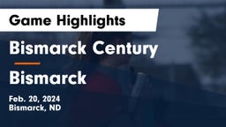 Bismarck Century  vs Bismarck  Game Highlights - Feb. 20, 2024