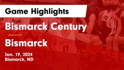 Bismarck Century  vs Bismarck  Game Highlights - Jan. 19, 2024