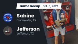 Recap: Sabine  vs. Jefferson  2021
