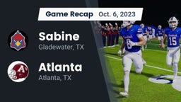 Recap: Sabine  vs. Atlanta  2023