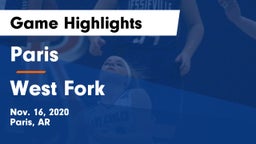 Paris  vs West Fork  Game Highlights - Nov. 16, 2020