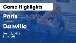 Paris  vs Danville Game Highlights - Jan. 28, 2022