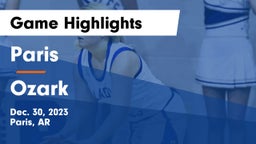 Paris  vs Ozark  Game Highlights - Dec. 30, 2023