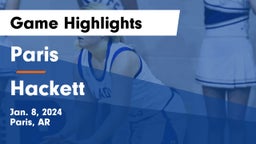 Paris  vs Hackett  Game Highlights - Jan. 8, 2024