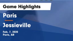 Paris  vs Jessieville  Game Highlights - Feb. 7, 2020
