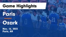 Paris  vs Ozark  Game Highlights - Nov. 16, 2023