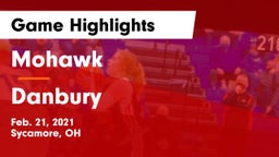 Mohawk  vs Danbury  Game Highlights - Feb. 21, 2021