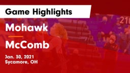 Mohawk  vs McComb  Game Highlights - Jan. 30, 2021
