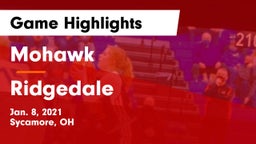 Mohawk  vs Ridgedale  Game Highlights - Jan. 8, 2021