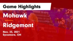 Mohawk  vs Ridgemont  Game Highlights - Nov. 23, 2021