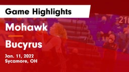 Mohawk  vs Bucyrus  Game Highlights - Jan. 11, 2022