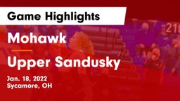 Mohawk  vs Upper Sandusky  Game Highlights - Jan. 18, 2022