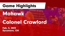 Mohawk  vs Colonel Crawford  Game Highlights - Feb. 5, 2022