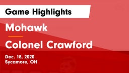 Mohawk  vs Colonel Crawford  Game Highlights - Dec. 18, 2020
