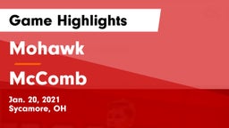 Mohawk  vs McComb  Game Highlights - Jan. 20, 2021