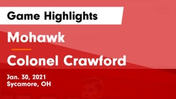 Mohawk  vs Colonel Crawford  Game Highlights - Jan. 30, 2021