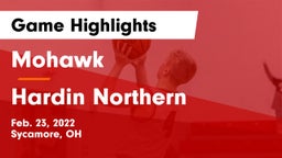 Mohawk  vs Hardin Northern  Game Highlights - Feb. 23, 2022