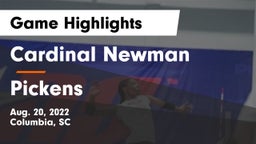 Cardinal Newman  vs Pickens  Game Highlights - Aug. 20, 2022