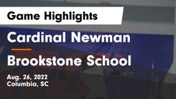 Cardinal Newman  vs Brookstone School Game Highlights - Aug. 26, 2022