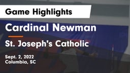 Cardinal Newman  vs St. Joseph's Catholic  Game Highlights - Sept. 2, 2022