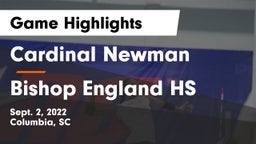 Cardinal Newman  vs Bishop England HS Game Highlights - Sept. 2, 2022