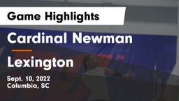 Cardinal Newman  vs Lexington  Game Highlights - Sept. 10, 2022