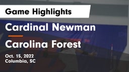 Cardinal Newman  vs Carolina Forest  Game Highlights - Oct. 15, 2022