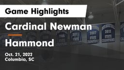 Cardinal Newman  vs Hammond  Game Highlights - Oct. 21, 2022