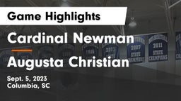 Cardinal Newman  vs Augusta Christian  Game Highlights - Sept. 5, 2023