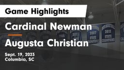 Cardinal Newman  vs Augusta Christian  Game Highlights - Sept. 19, 2023