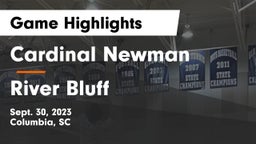 Cardinal Newman  vs River Bluff  Game Highlights - Sept. 30, 2023