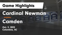 Cardinal Newman  vs Camden  Game Highlights - Oct. 2, 2023