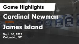 Cardinal Newman  vs James Island  Game Highlights - Sept. 30, 2023