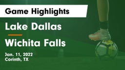 Lake Dallas  vs Wichita Falls  Game Highlights - Jan. 11, 2022