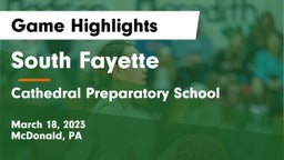 South Fayette  vs Cathedral Preparatory School Game Highlights - March 18, 2023