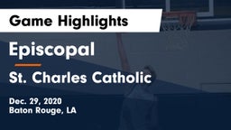 Episcopal  vs St. Charles Catholic  Game Highlights - Dec. 29, 2020
