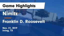 Nimitz  vs Franklin D. Roosevelt  Game Highlights - Nov. 21, 2019
