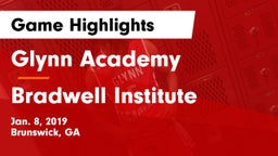 Glynn Academy  vs Bradwell Institute Game Highlights - Jan. 8, 2019