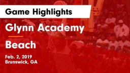 Glynn Academy  vs Beach  Game Highlights - Feb. 2, 2019