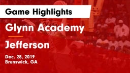 Glynn Academy  vs Jefferson  Game Highlights - Dec. 28, 2019