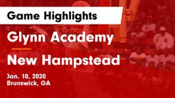 Glynn Academy  vs New Hampstead Game Highlights - Jan. 10, 2020