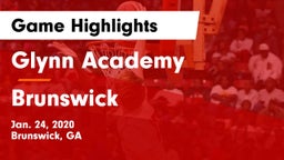 Glynn Academy  vs Brunswick  Game Highlights - Jan. 24, 2020